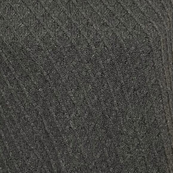 Belvedere Knitwear Gray Textured Knit Wool Blend Sweater Italy - Size Large - Picture 5 of 9